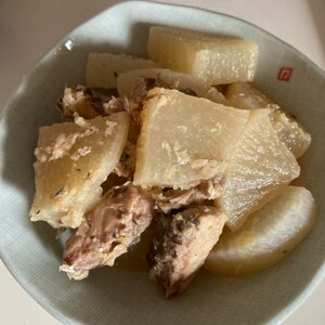 ダイエットレシピ！サバ缶と大根の煮物